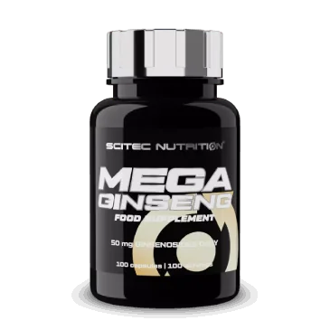 Mega Ginseng - 100 caps de Scitec Nutrition pas cher - Nutriwellness