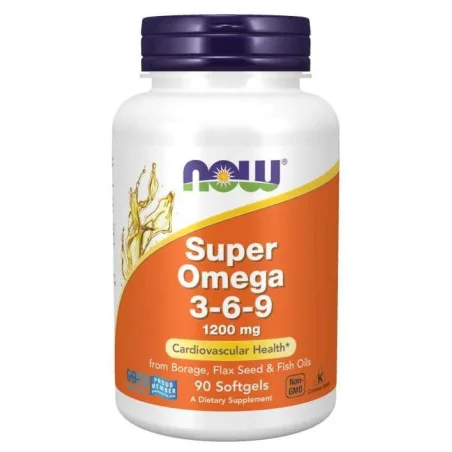 Super Omega 3-6-9 - 1200mg de NOW Foods pas cher - Nutriwellness