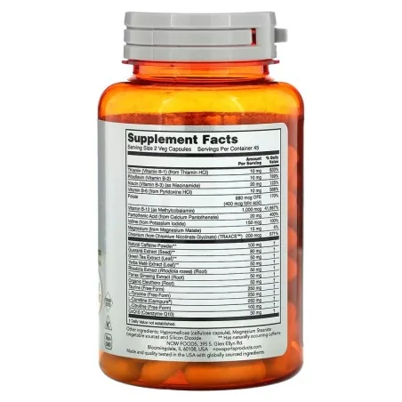 Sports Energy Extreme - 90 vcaps - NOW Foods