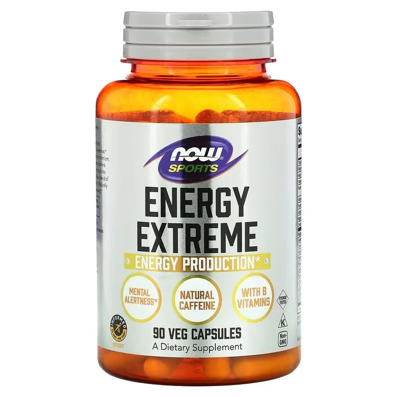 Sports Energy Extreme - 90 vcaps - NOW Foods