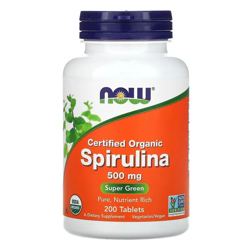 Spirulina Certified 500mg (200) - Now Foods Spirulina Certified 500mg (200) - Now Foods
