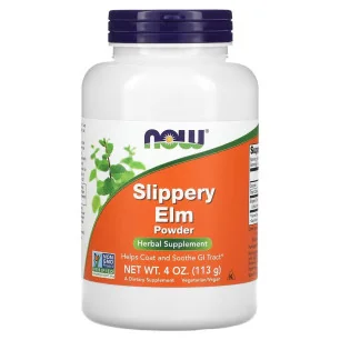 Slippery Elm - Powder - 113 grams de NOW Foods pas cher