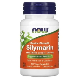 Silymarin with Artichoke & Dandelion - 300mg de NOW Foods pas cher