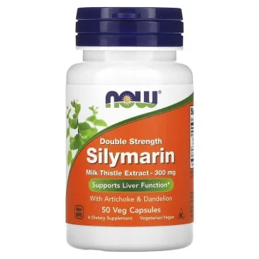 Silymarin with Artichoke & Dandelion - 300mg de NOW Foods pas cher