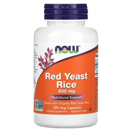 Red Yeast Rice 600mg (120) de Now Foods - Nutriwellness