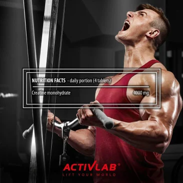 Creatine Tabs d'Activlab pas cher - Nutriwellness