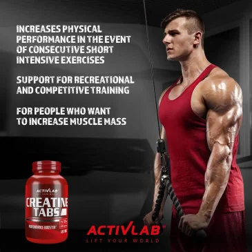 Creatine Tabs d'Activlab pas cher - Nutriwellness