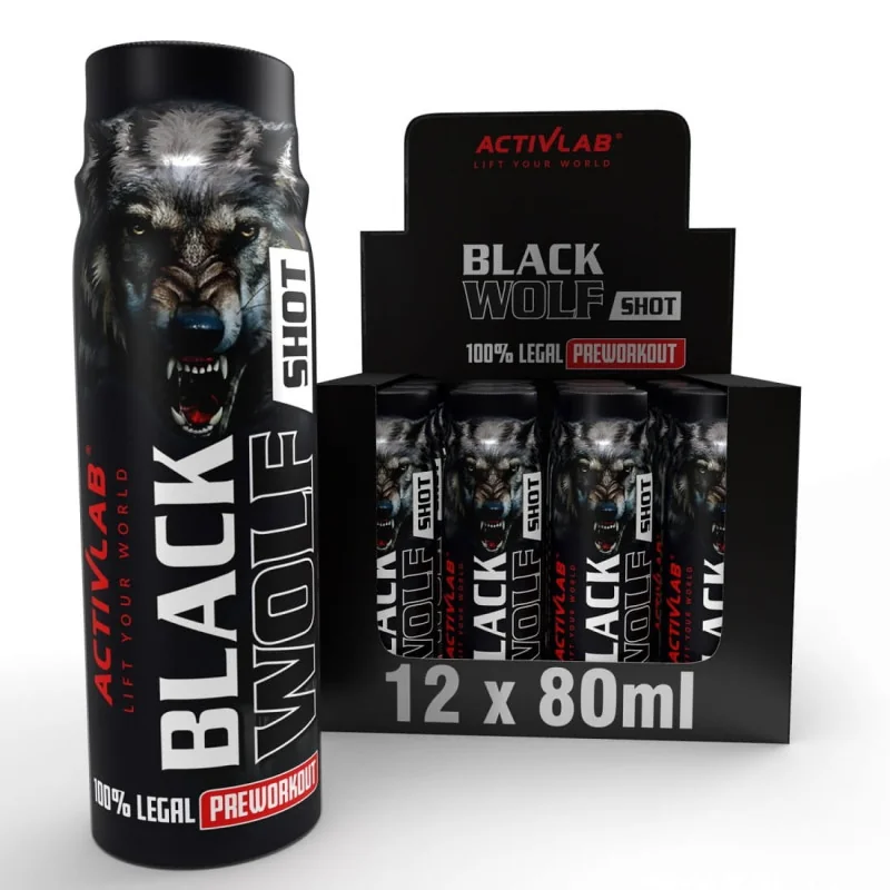 Black Wolf Shot d'Activlab pas cher - Nutriwellness