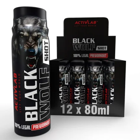 Black Wolf Shot d'Activlab pas cher - Nutriwellness
