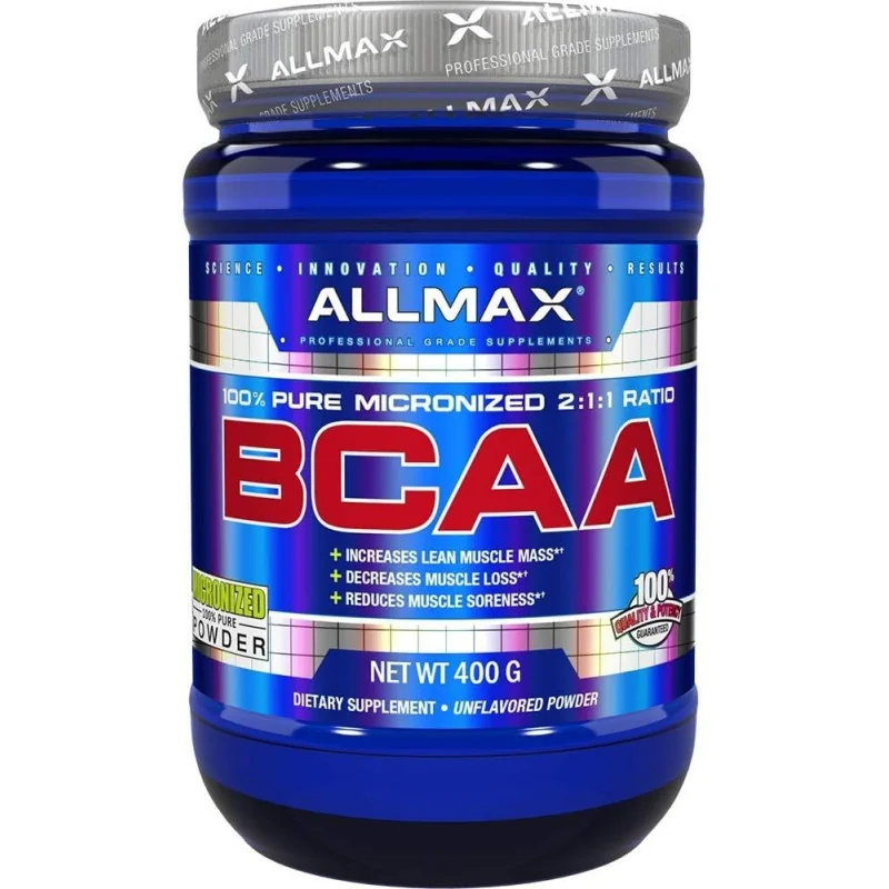 BCAA 2:1:1 - 400 grams - AllMax Nutrition BCAA 2:1:1 - 400 grams - AllMax Nutrition