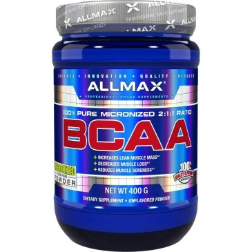 BCAA 2:1:1 - 400 grams d'AllMax Nutrition pas cher - Nutriwellness