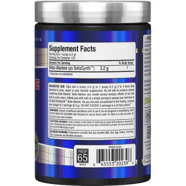 Beta Alanine, Powder - 400 grams d'AllMax Nutrition pas cher