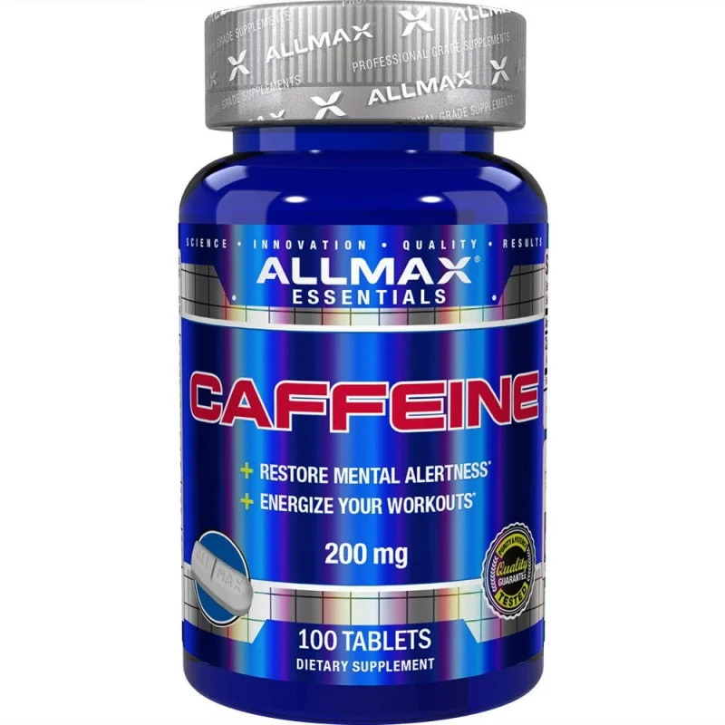 Caffeine, 200mg - 100 tablets - AllMax Nutrition Caffeine, 200mg - 100 tablets - AllMax Nutrition