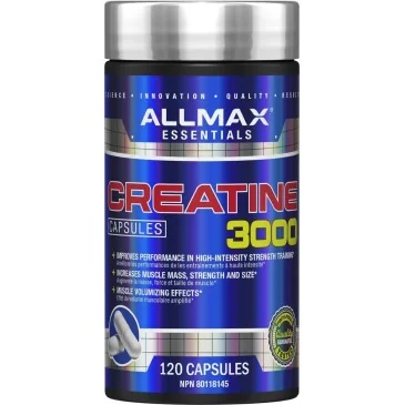 Creatine 3000 - 120 caps d'AllMax Nutrition pas cher - Nutriwellness