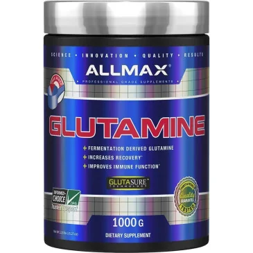 Glutamine - 1000 grams d'AllMax Nutrition pas cher - Nutriwellness