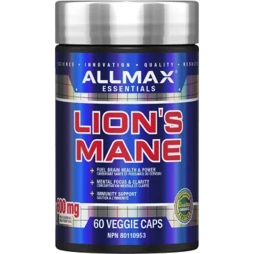 Lion's Mane, 600mg - 60 veggie caps d'AllMax Nutrition pas cher