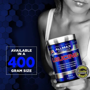 Leucine +, 5000mg - 400 grams d'AllMax Nutrition pas cher