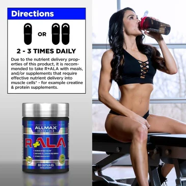 R+ALA Complex - 60 caps d'AllMax Nutrition pas cher - Nutriwellness