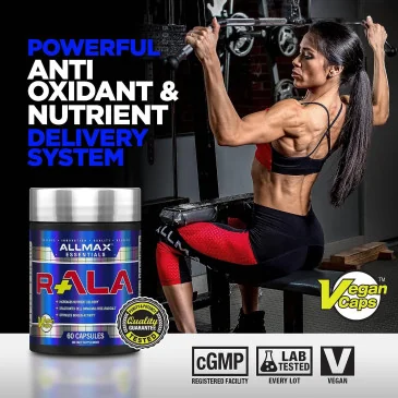 R+ALA Complex - 60 caps d'AllMax Nutrition pas cher - Nutriwellness