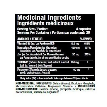 TestoFX Sport - 80 caps d'AllMax Nutrition pas cher - Nutriwellness