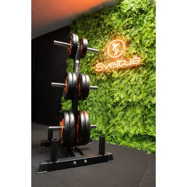 Rack Disques Et Barres Olympiques de Sveltus pas cher - Nutriwellness