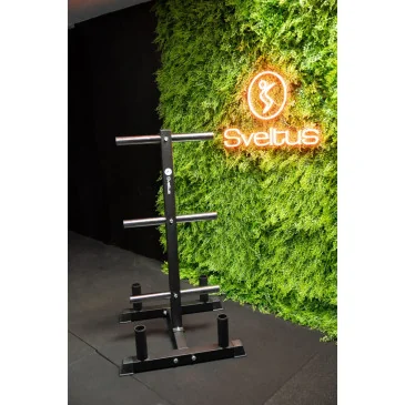 Rack Disques Et Barres Olympiques de Sveltus pas cher - Nutriwellness