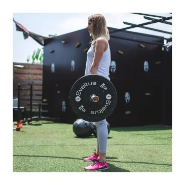 Barre Olympique 15kg - Orange de Sveltus pas cher - Nutriwellness