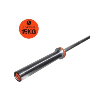 Barre Olympique 15kg - Orange de Sveltus pas cher - Nutriwellness