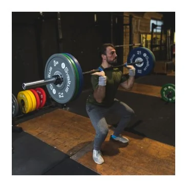 Barre olympique V2 20kg de Sveltus pas cher - Nutriwellness