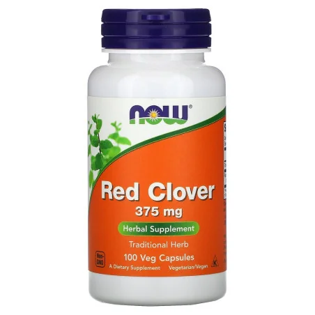 Red Clover, 375mg - 100 caps de NOW Foods pas cher - Nutriwellness