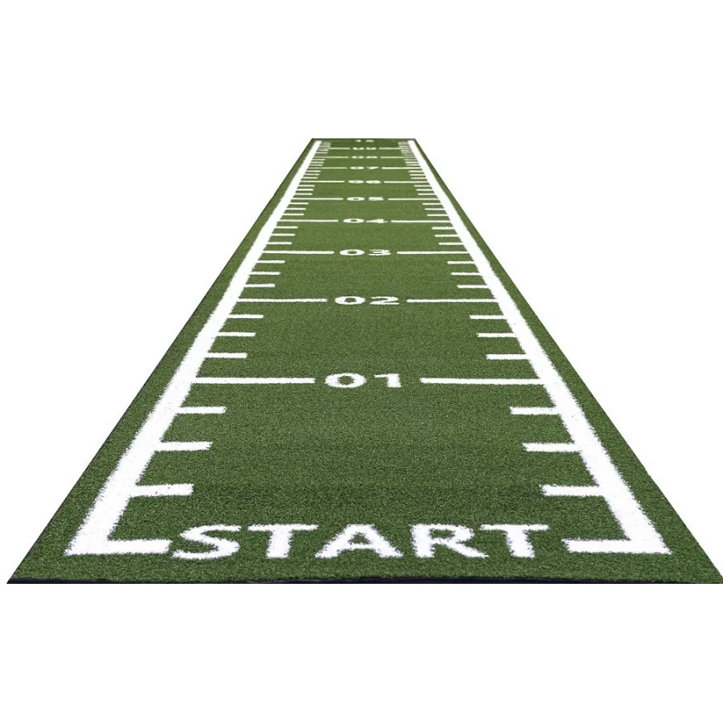 Piste en gazon - 10m x 1m Vert - Curled (poils courts) Piste en gazon - 10m x 1m Vert - Curled (poils courts)