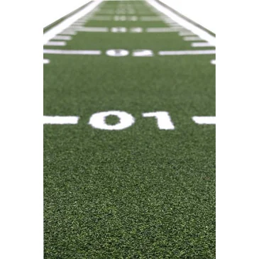 Piste en gazon - 20m x 1m Vert - Curled (poils courts) pas cher