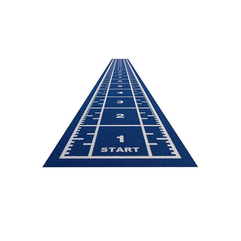 Piste en gazon - 20m x 2m Bleu - Curled (poils courts) Piste en gazon - 20m x 2m Bleu - Curled (poils courts)