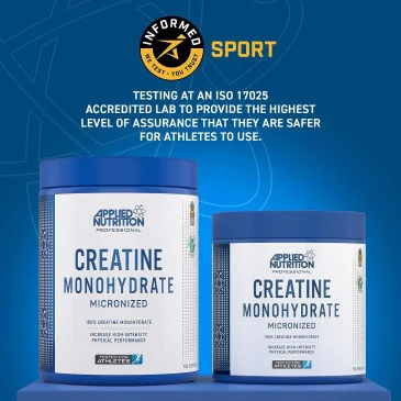 Creatine Monohydrate - 500 grams d'Applied Nutrition pas cher