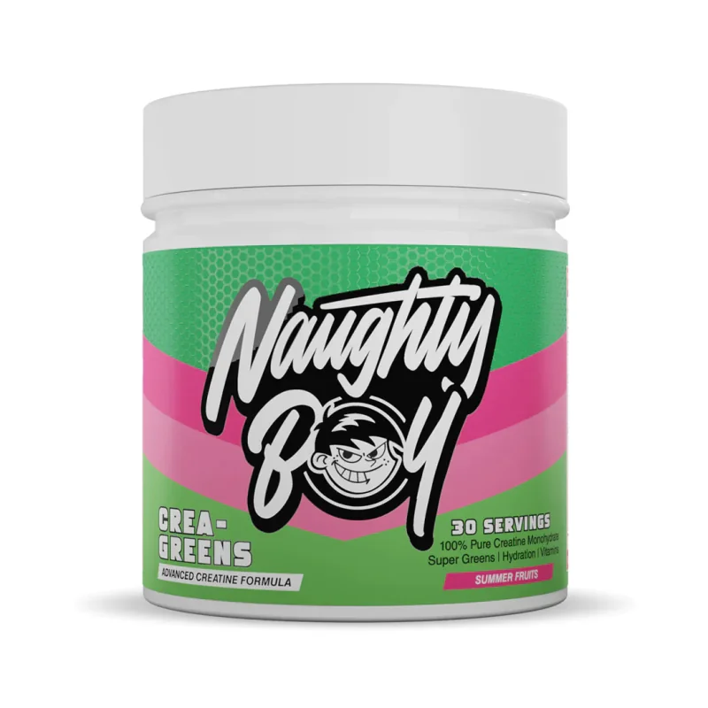 Crea-Greens, Summer Fruits - 270 grams - Naughty Boy