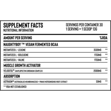 Illmatic BCAA 390g Cherry de Naughty Boy pas cher - Nutriwellness