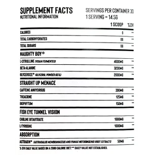 Menace - 420 grams - Naughty Boy