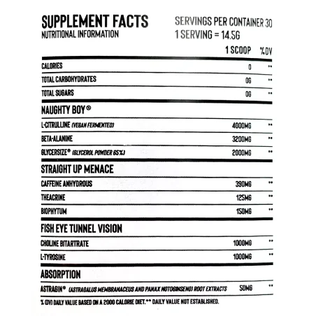 Menace - 420 grams - Naughty Boy