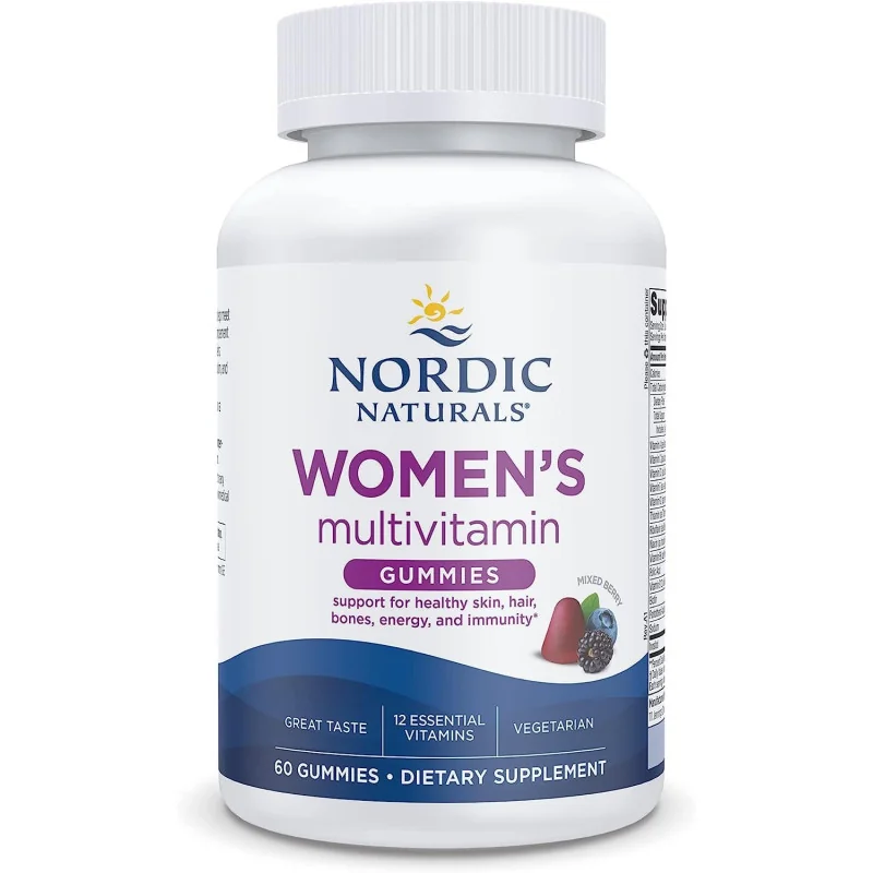 Women's Multivitamin Gummies, Mixed Berry - 60 gummies - Nordic Naturals