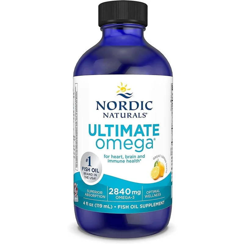 Ultimate Omega - 2840mg Lemon Flavor - 119 ml - Nordic Naturals