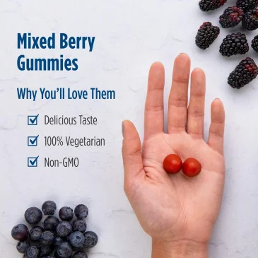Men's Multivitamin Gummies, Mixed Berry - 60 gummies Nordic Naturals