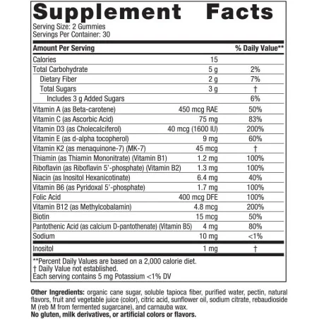 Men's Multivitamin Gummies, Mixed Berry - 60 gummies - Nordic Naturals