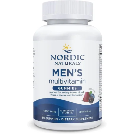 Men's Multivitamin Gummies, Mixed Berry - 60 gummies Nordic Naturals