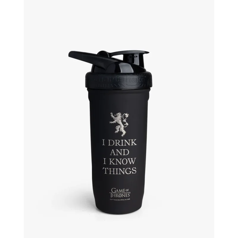 Reforce Stainless Steel Drink and I Know Things - Game Of Thrones - SmartShake