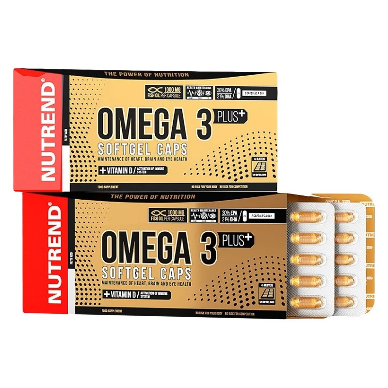 Omega 3 Plus - 120 caps - Nutrend