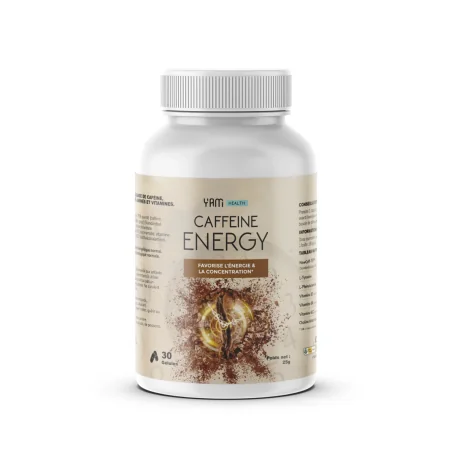 Caffeine Energy de Yam Nutrition pas cher - Nutriwellness