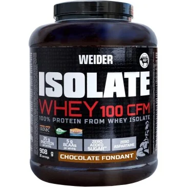 Isolate Whey 100 CFM de Weider pas cher - Nutriwellness