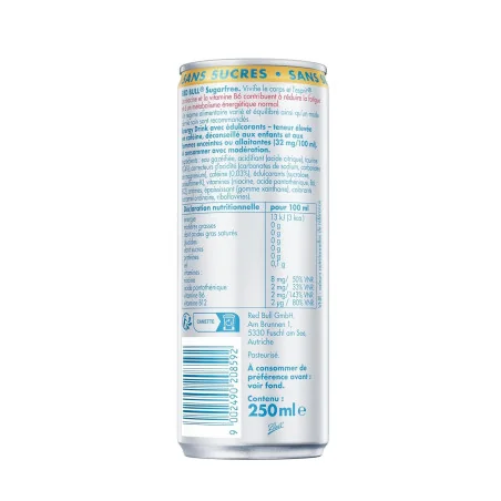 Red Bull Energy Drink Sugarfree - Red Bull