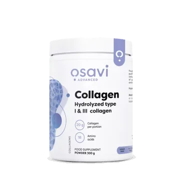 Collagen Peptides - Hydrolyzed Type 1 & 3 - 300 grams d'Osavi