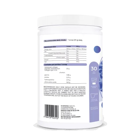 Collagen Peptides - Hydrolyzed Type 1 & 3 - 600 grams - Osavi